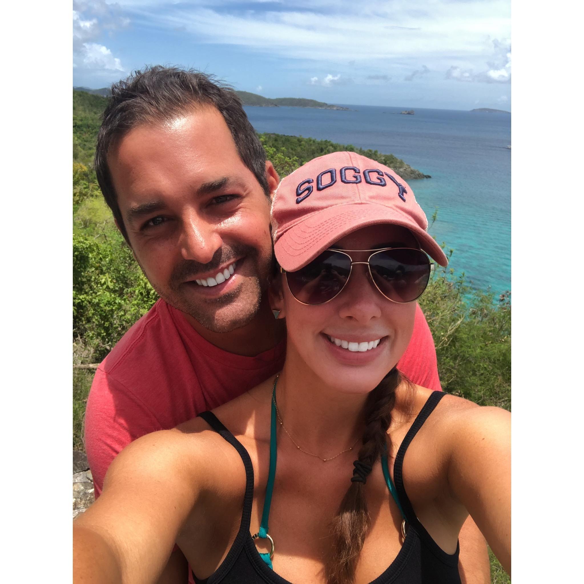 Hillside overlooking St. John