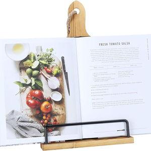 Soligt Cookbook Stand for Kitchen Counter - Brown