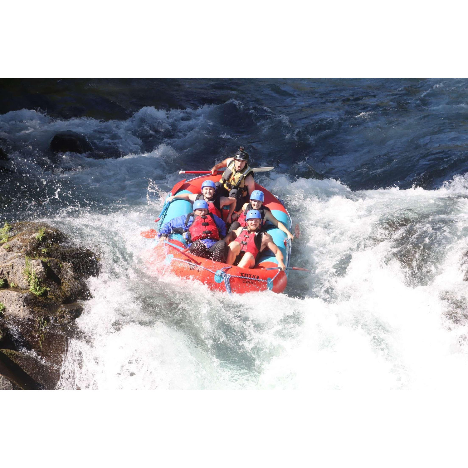 Forever in search of adventure, we took a trip with friends to go white water rafting.