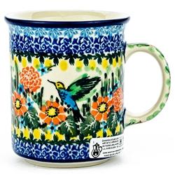 Polish Art Center - Unikat Polish Pottery Stoneware Everyday Mug 8oz. U3357