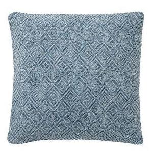 Washed Diamond Pillow Cover, 20", Blue Dusk