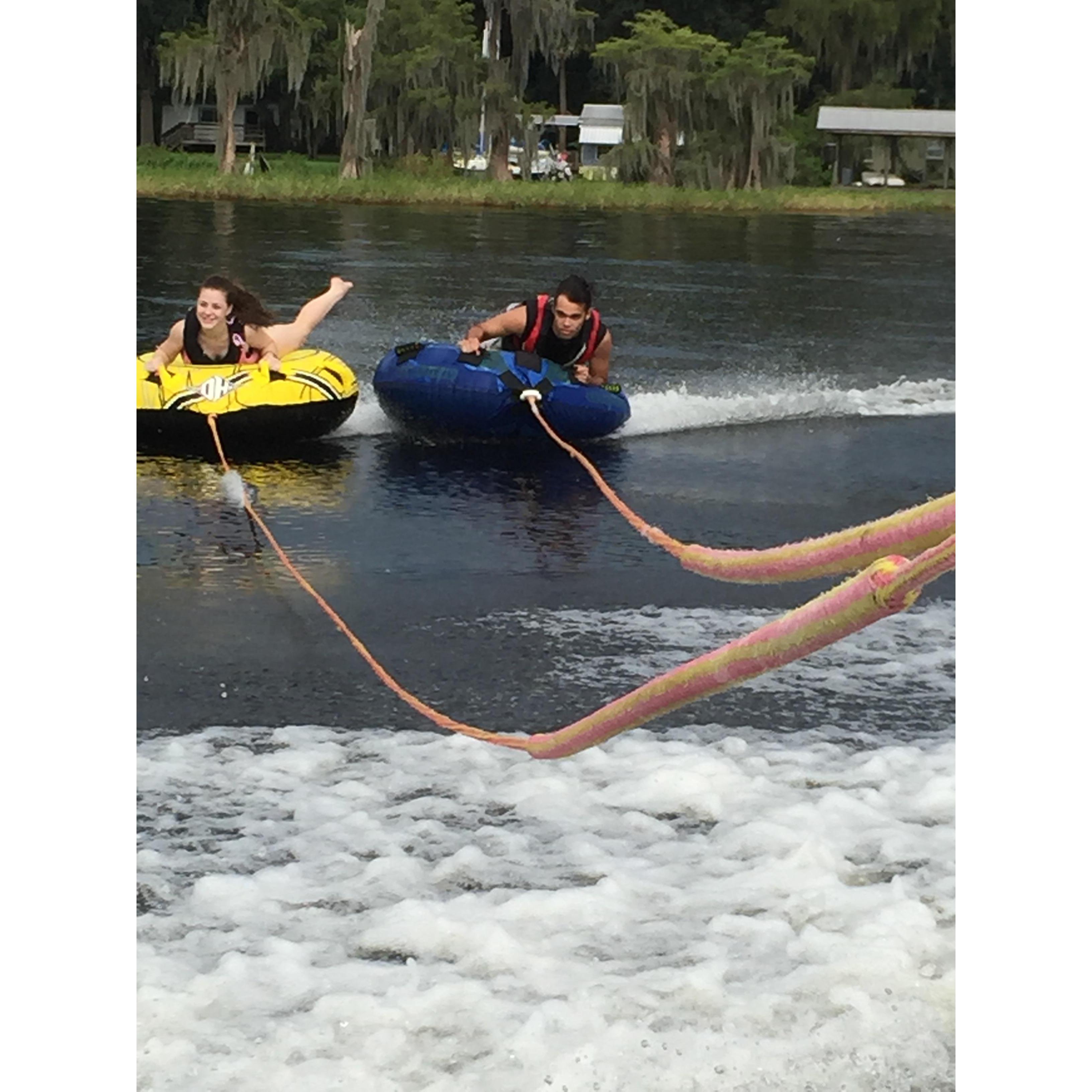 Tubing in Melrose