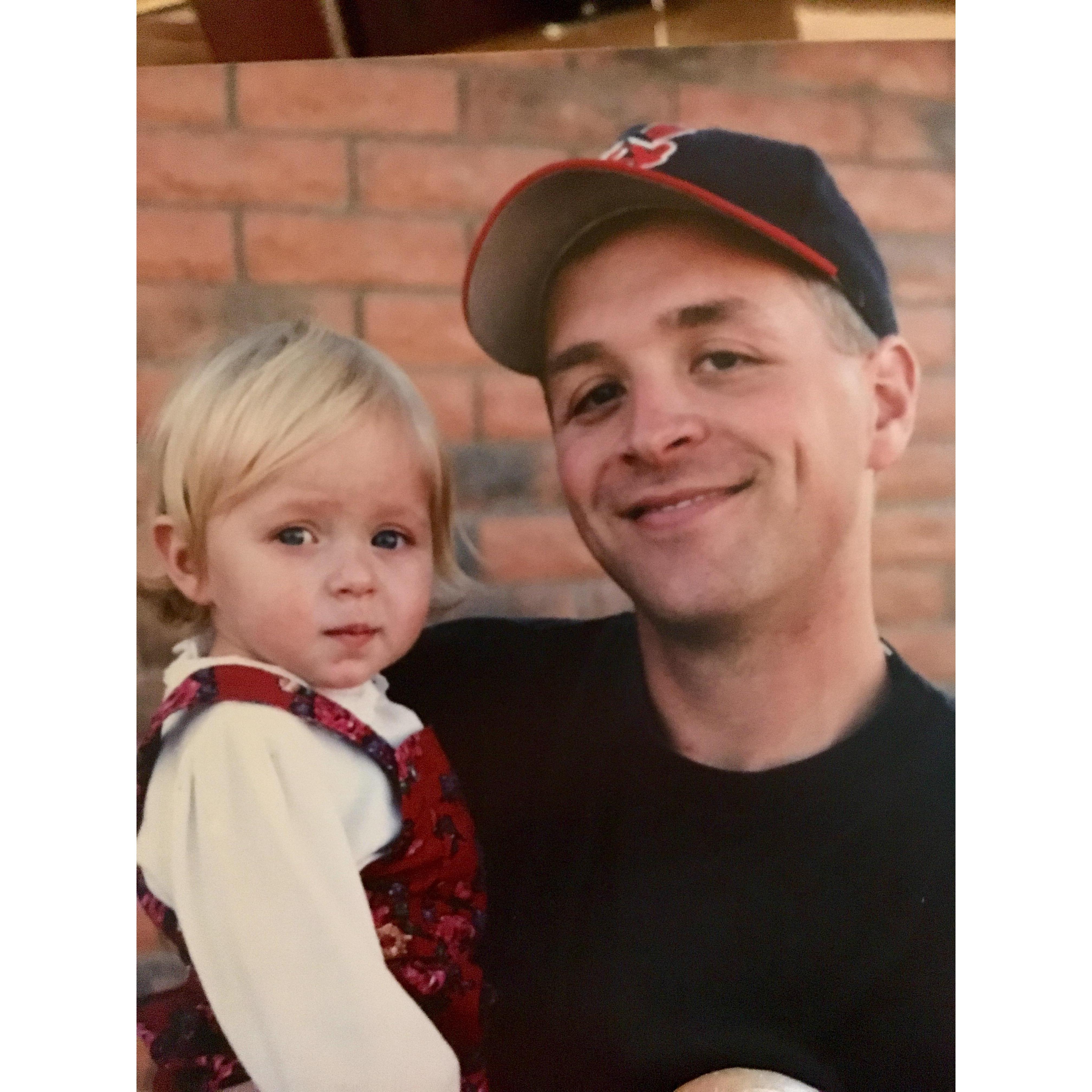 I had to add this in. Me as a little girl with one of my fave Uncles, we were budds when I was little and still are! Love You Uncle Dave!!