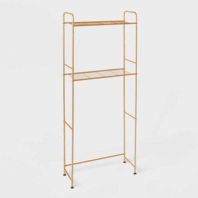 Over The Toilet Storage Metallic Gold - Room Essentials™