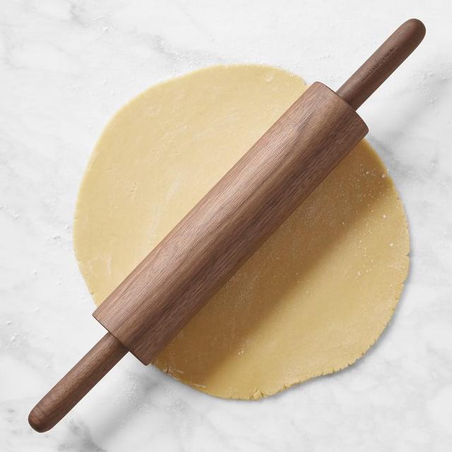 Williams Sonoma Walnut Barrel Rolling Pin