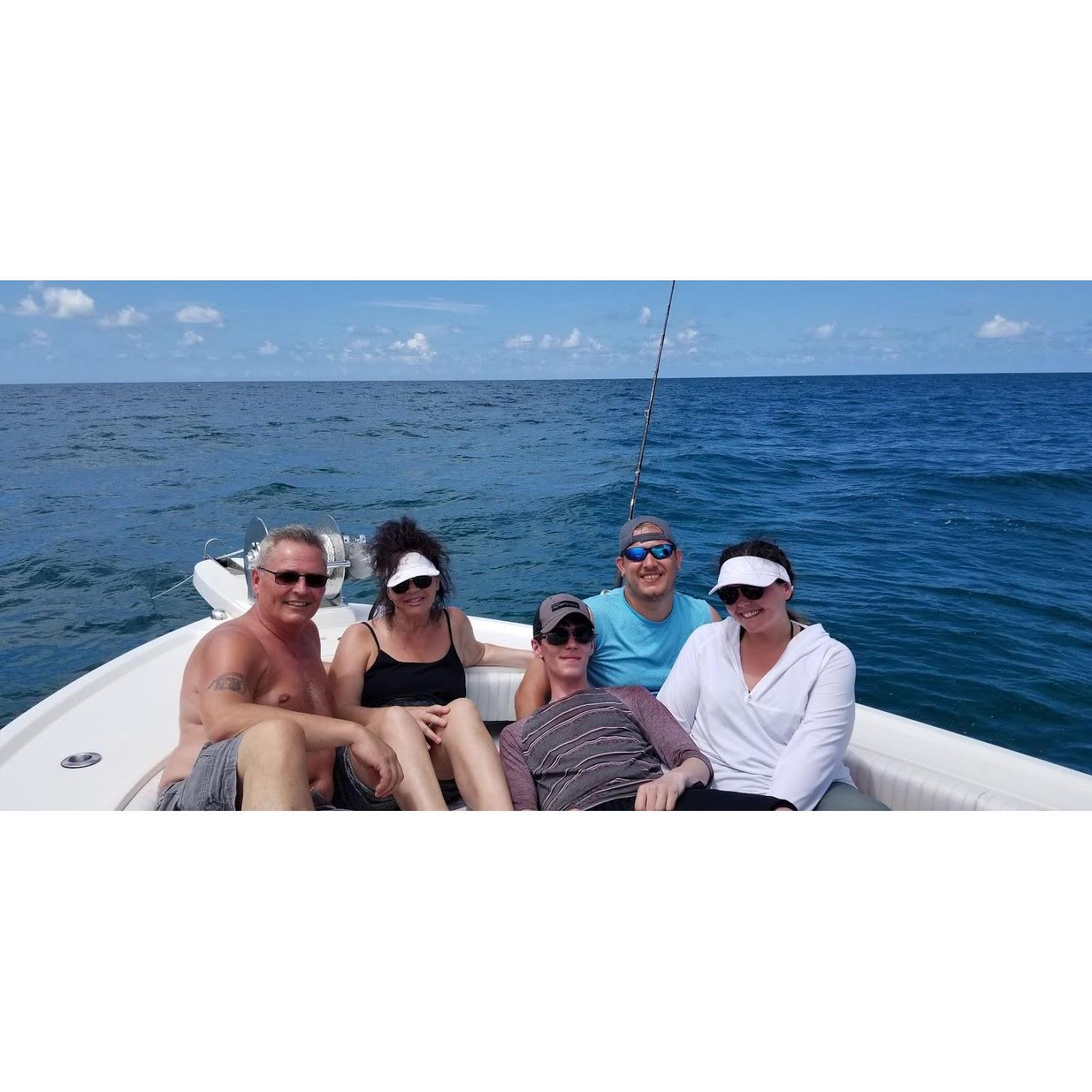 06/2019 - Deep sea fishing with the Slingers! Naples, FL