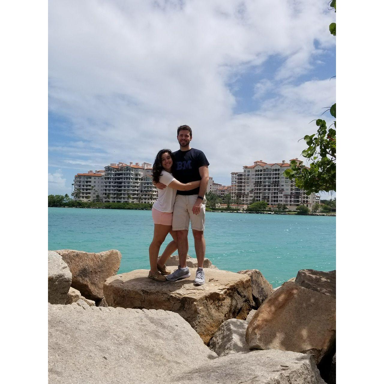 First time in Miami together