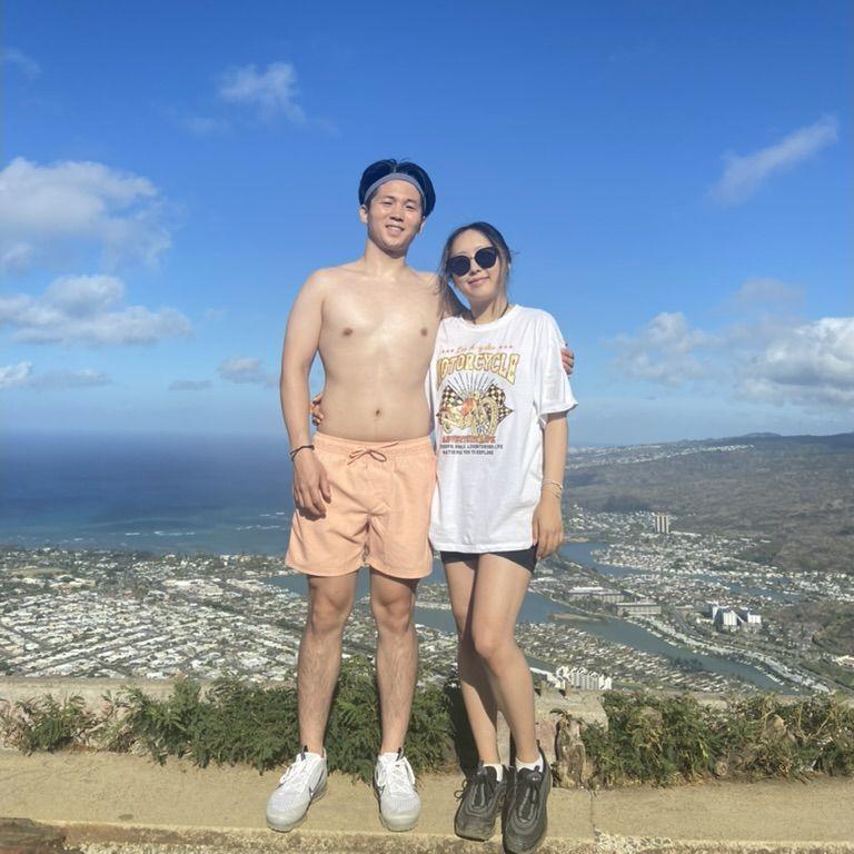 2021 summer in Oahu (and when we discovered our mutual love for traveling)
