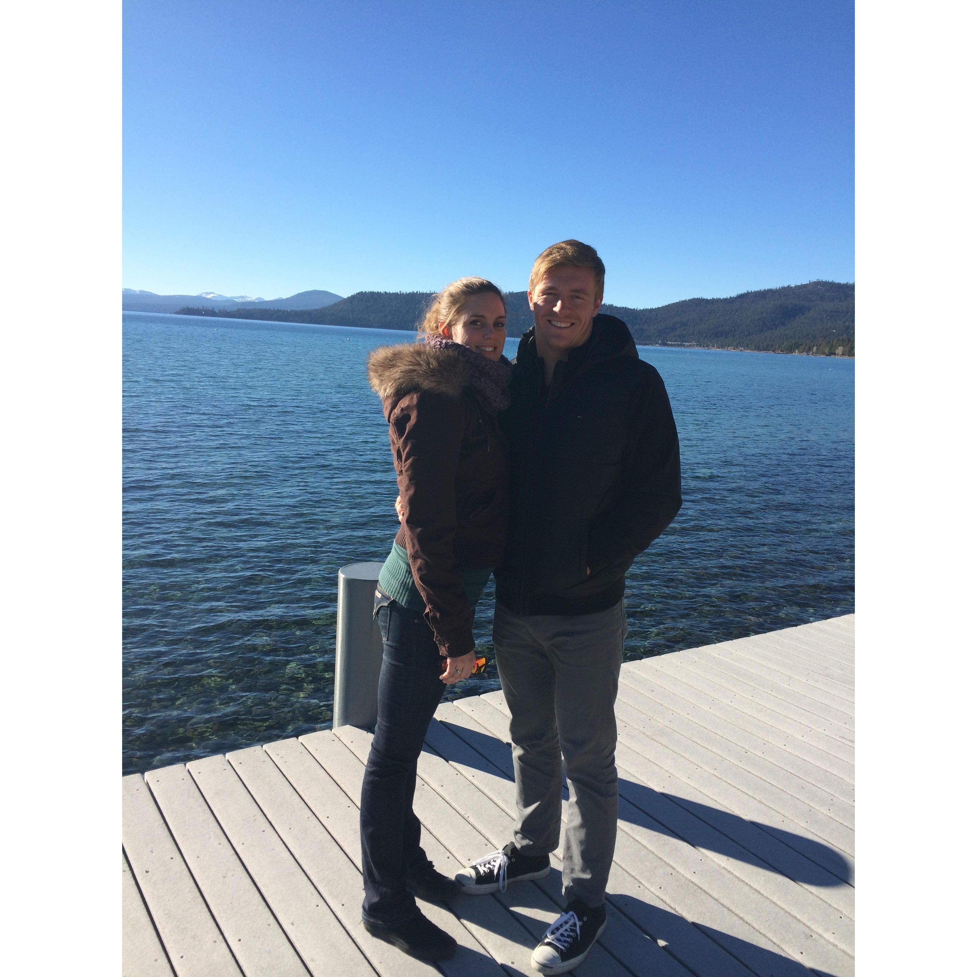 First time taking Nick to our family house in Tahoe to meet my parents! We had been dating for about 3 weeks.