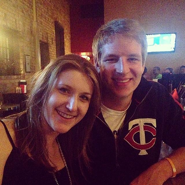 Our first social media debut as a couple!