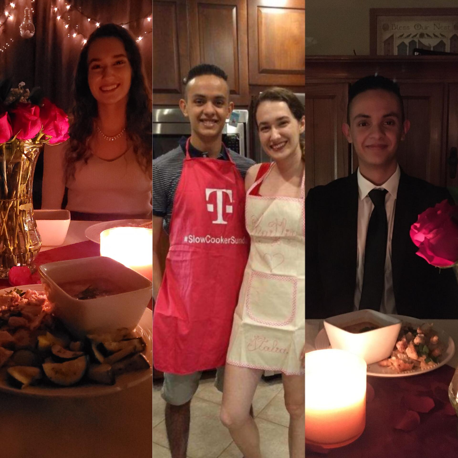 4 years! This time we worked together on our dinner & dessert. We filled the kitchen with great food, laughter, and love! / 4 años! Esta vez trabajamos juntos en nuestra cena y postre. Llenamos la cocina con excelente comida, risas y amor!