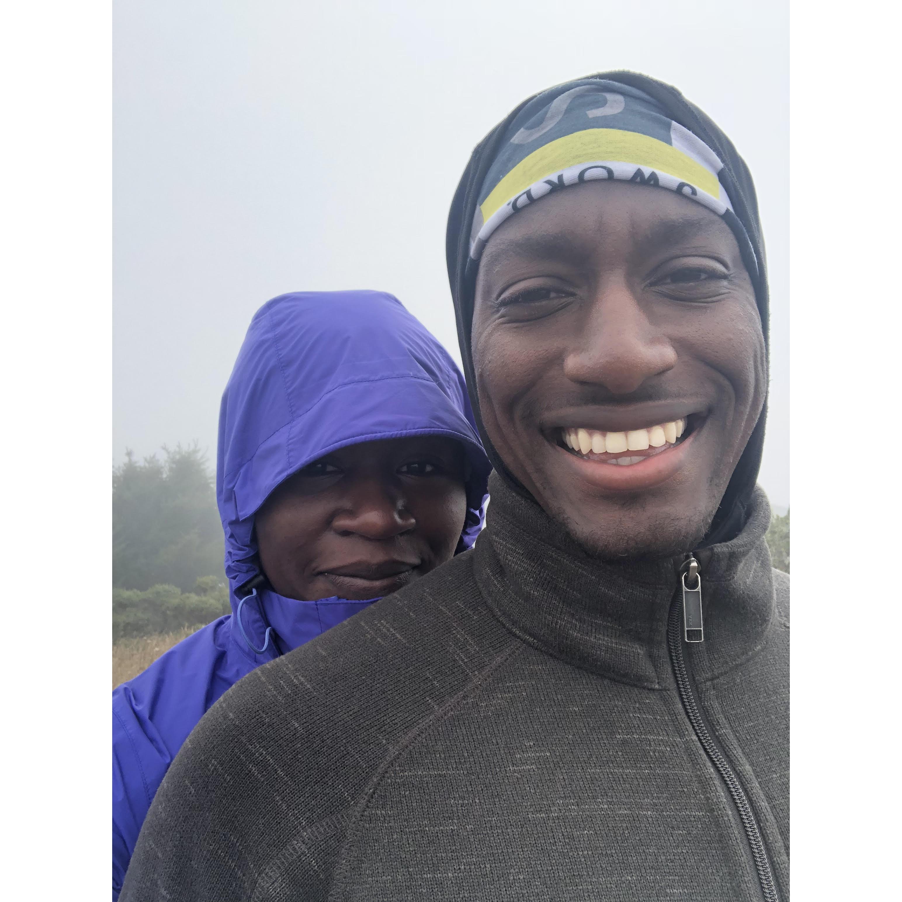 Bukky's first camping trip