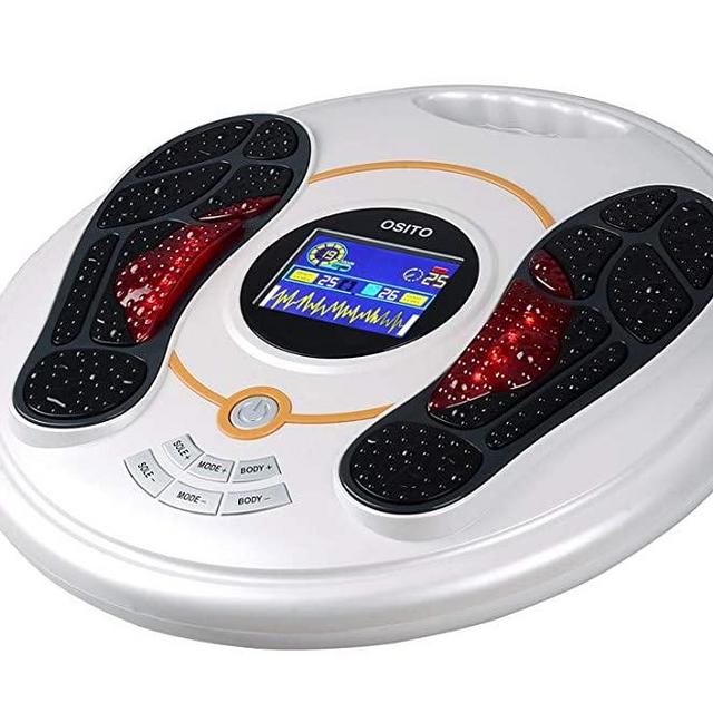 FSA or HSA Eligible, EMS & TENS Foot Circulation Devices- Electric Foot Circulation Promoter - Boosting Circulation, Alleviate Pain and Aching Feet, Legs and Ankles