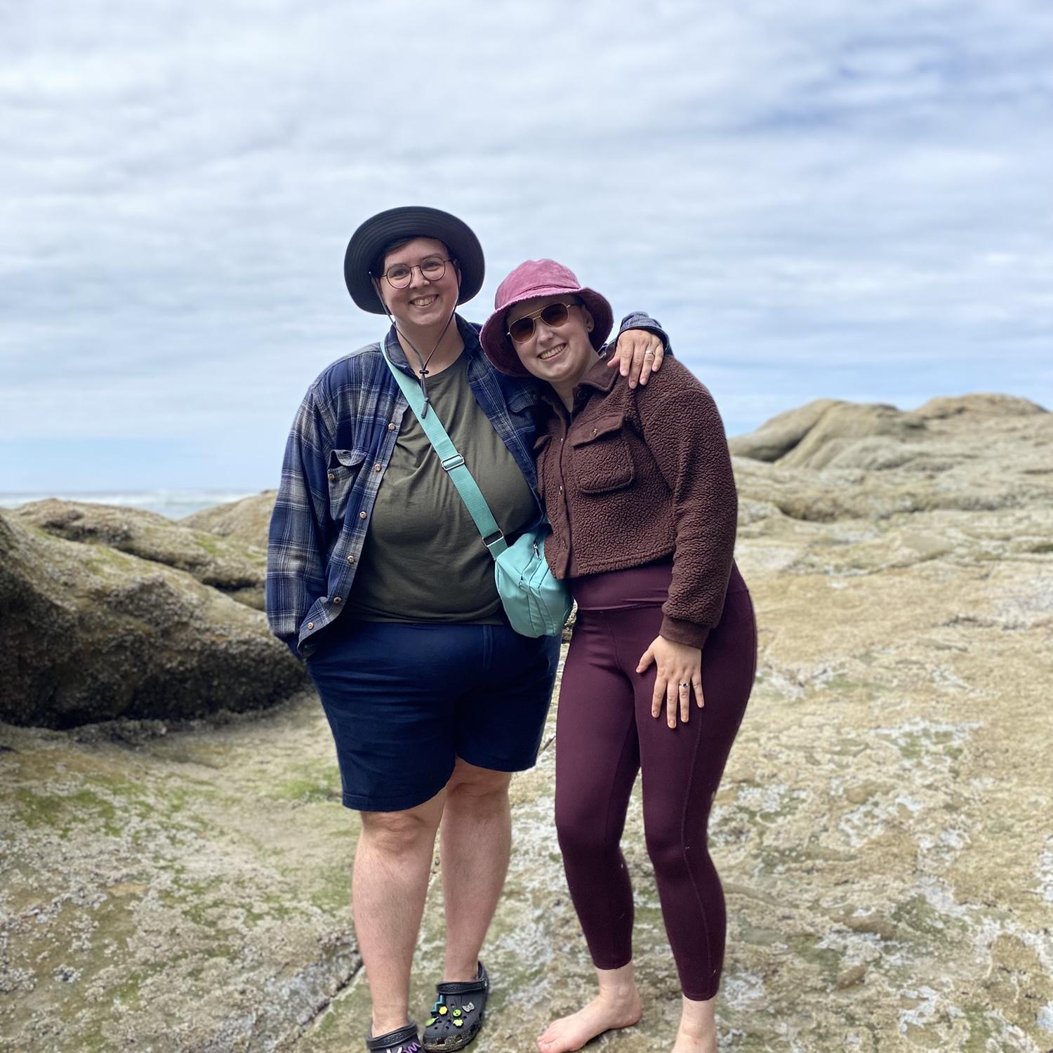 Hug Point on the Oregon Coast, August 2025
