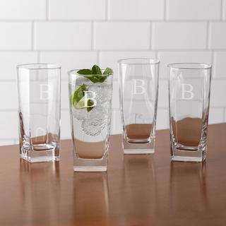 Personalized Highball Glass, Set of 4
