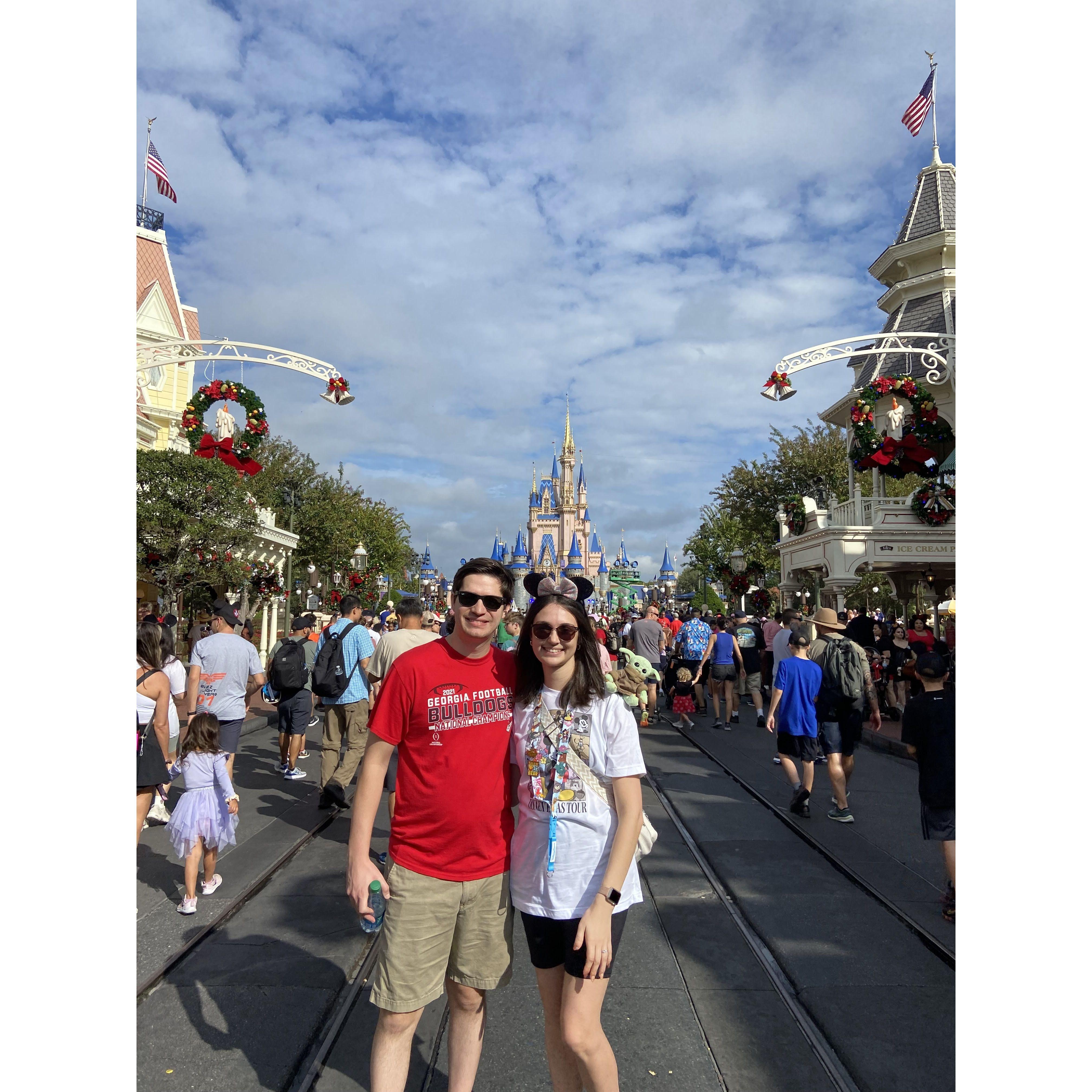 Having the best time at Disney!