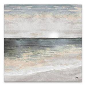 Cool Ocean Tones Canvas Art Print