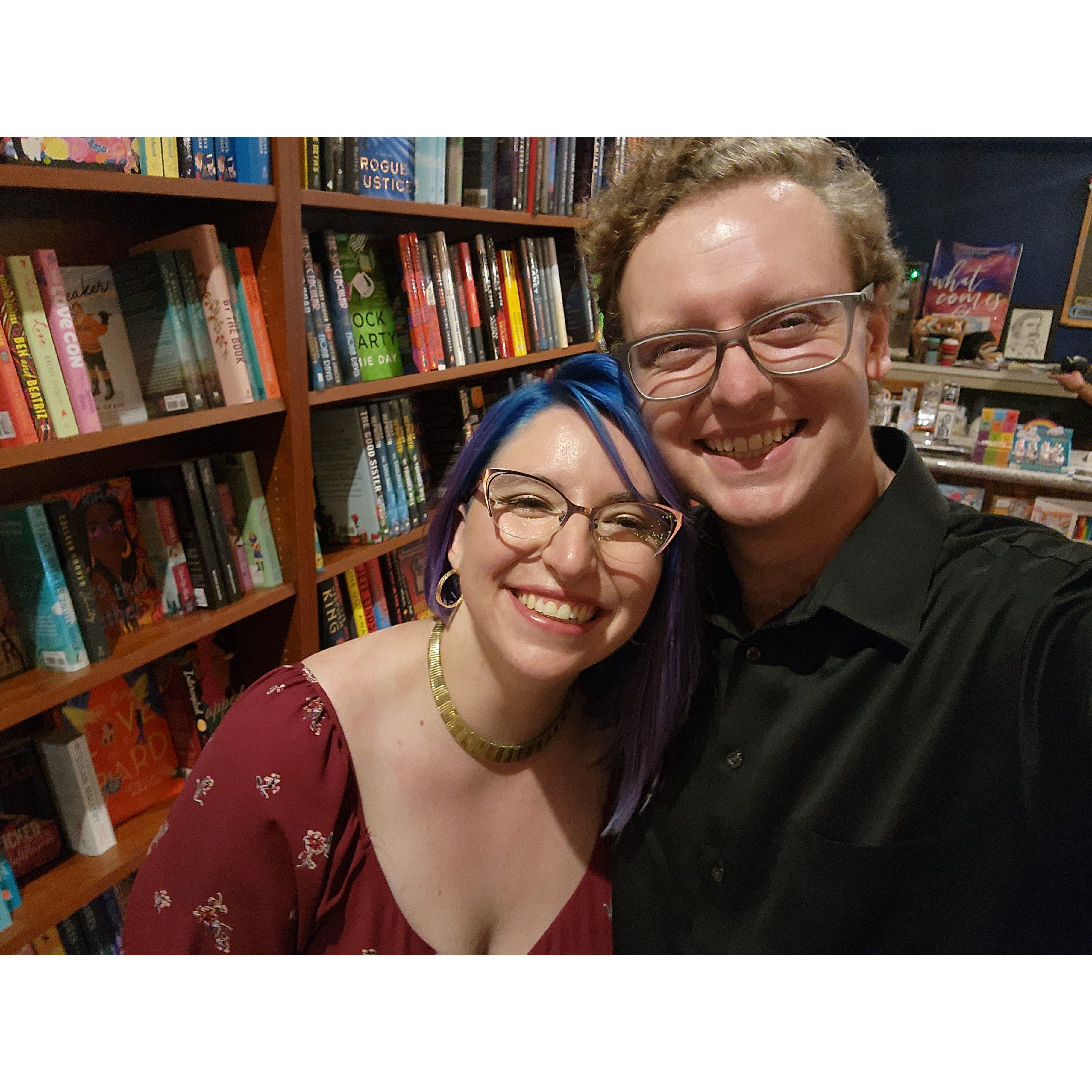Right after popping the question.