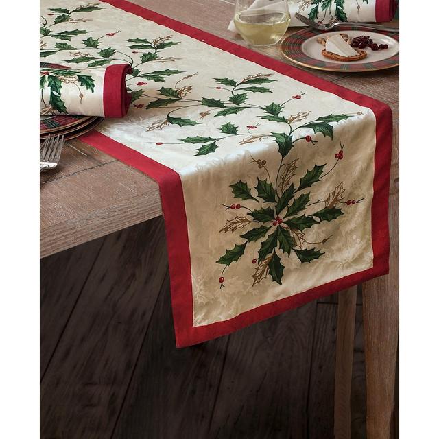 Lenox Holiday Table Runner 14'' x 90''
