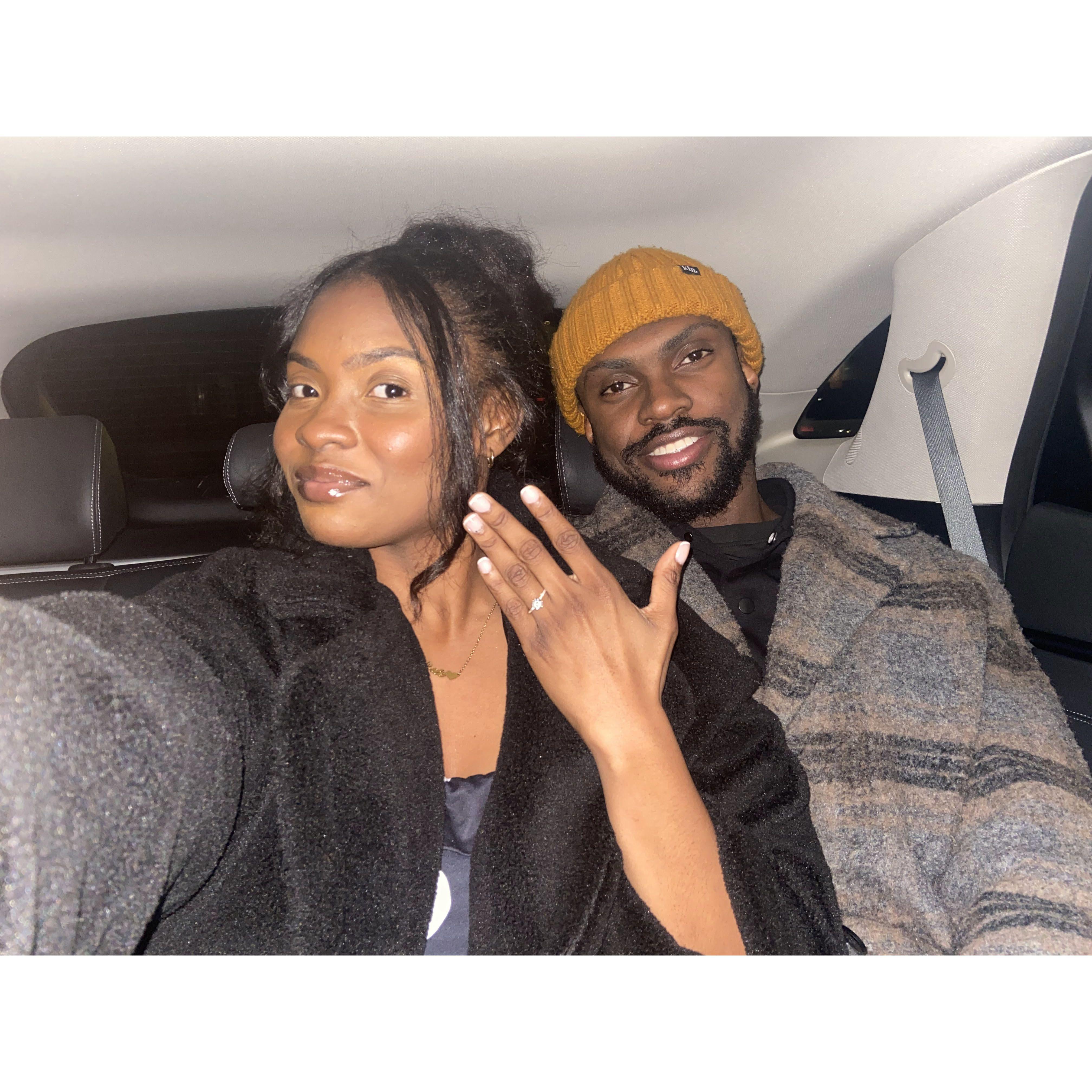 The beginning of a fiancé era ❤️