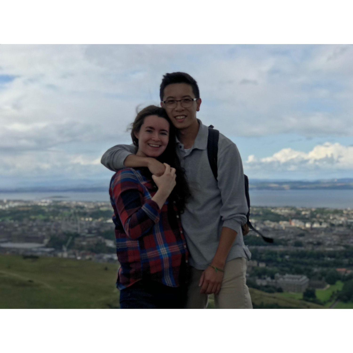 2019 - Terance went to visit Caroline after her study abroad program in England wrapped up. We went to Scotland for a week, and our adventures included climbing Arthur’s Seat.