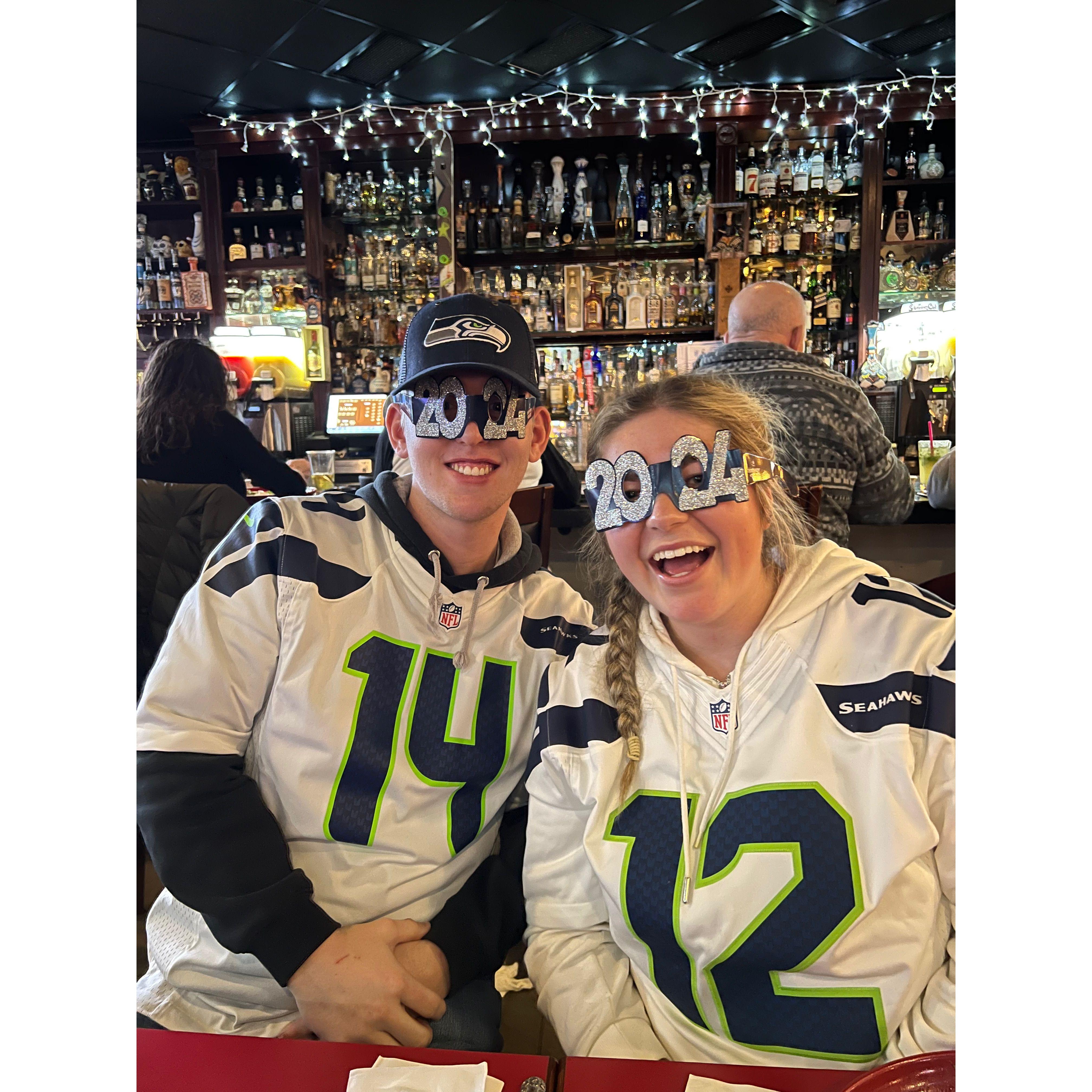 Ringing in the new year!