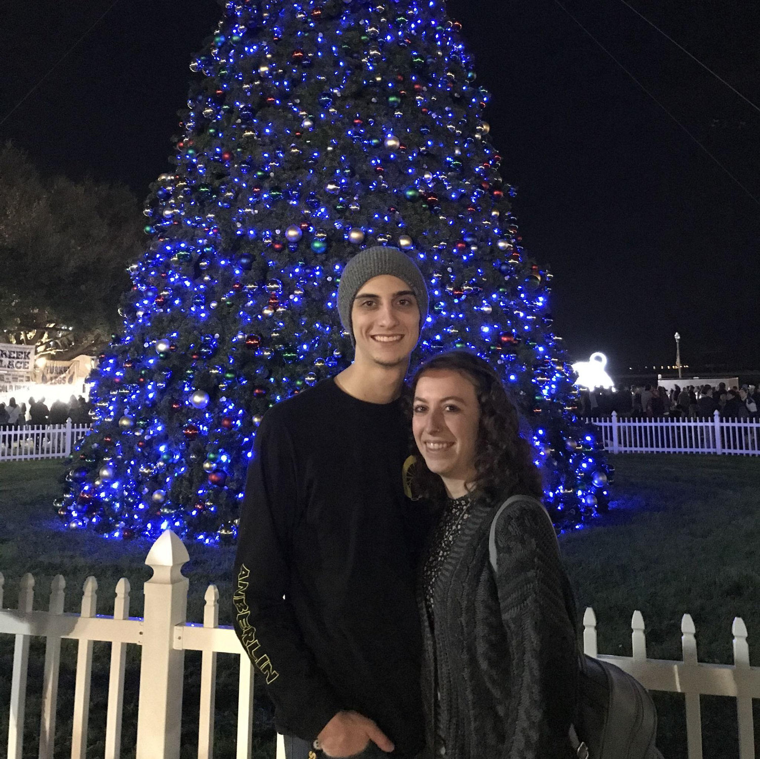 Our first photo together! Only took four months