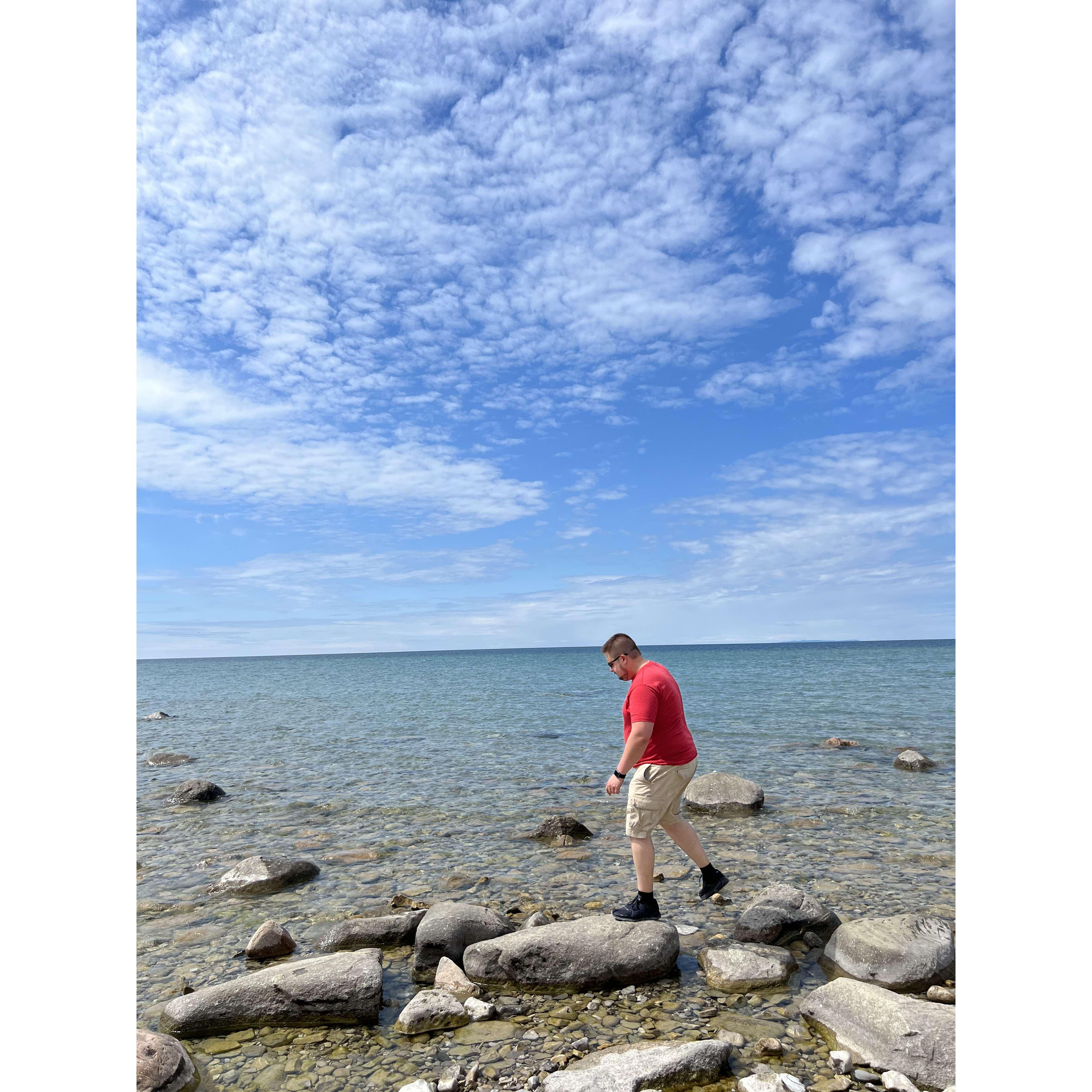Adventuring in the pinkie of the mitten