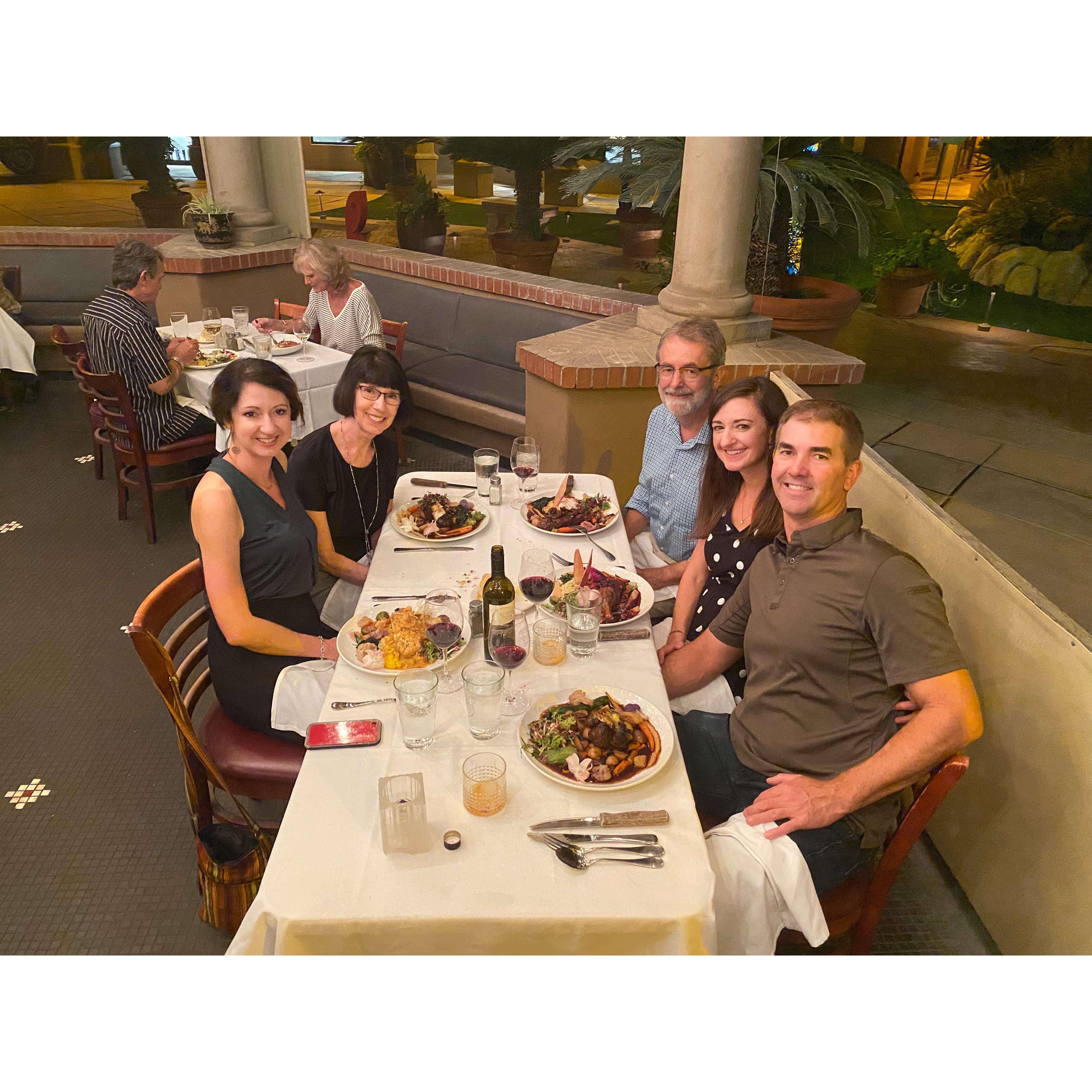 Birthday dinner at Wild Garlic Grill