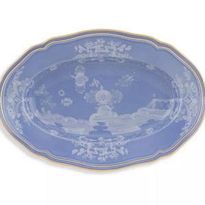 Antico Doccia Oval Platter (in Pervinca)