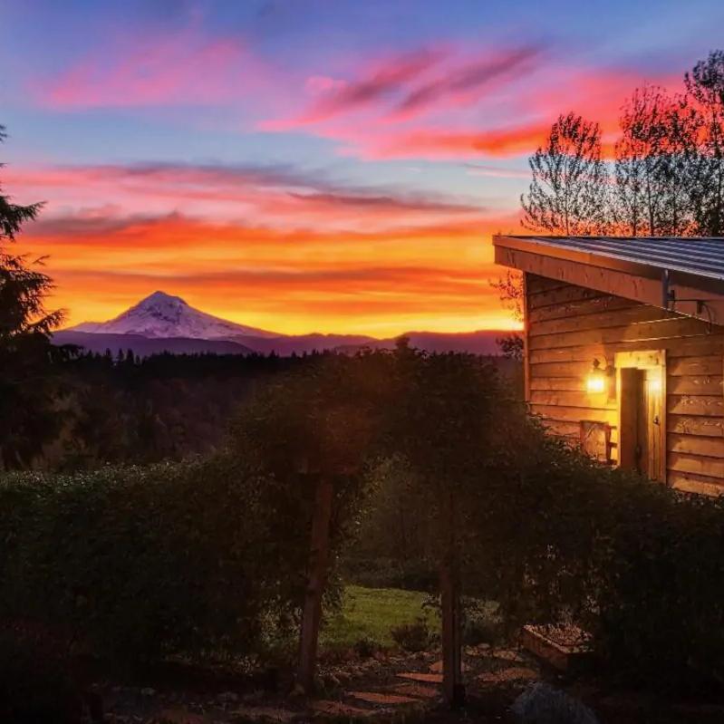 One Night in a Tiny House at Mount Hood