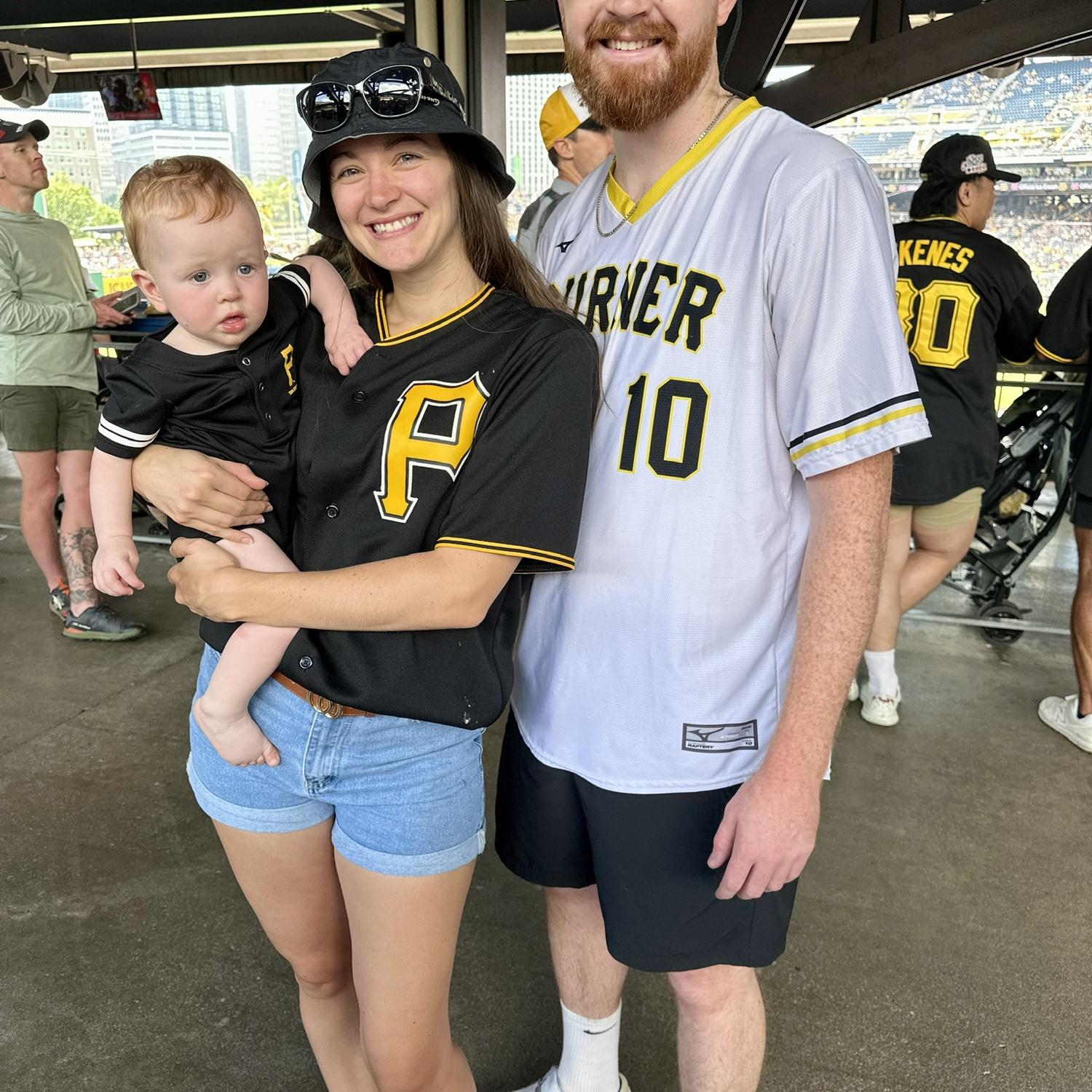 Liam’s first pirates game! August 2025