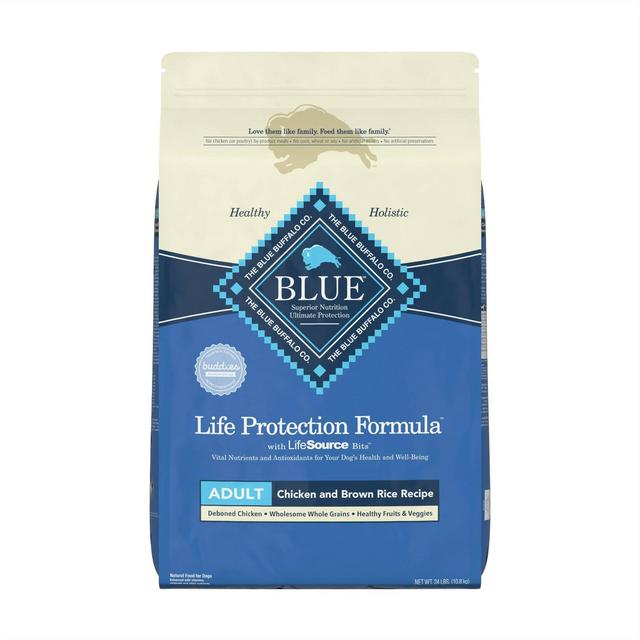 Blue Buffalo Life Protection Chicken & Brown Rice Recipe Adult Dry Dog Food - 24lbs