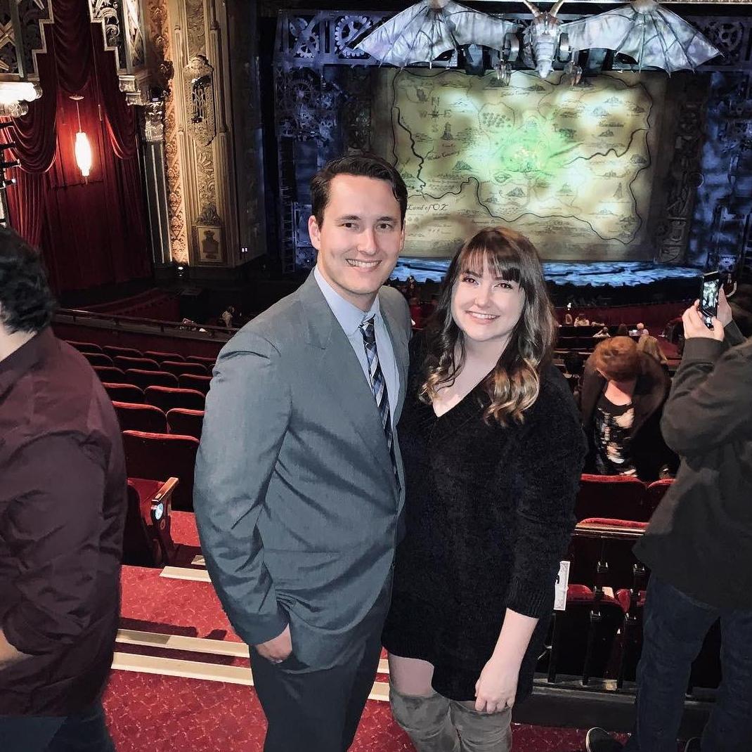 Seeing our favorite play together! Wicked!
