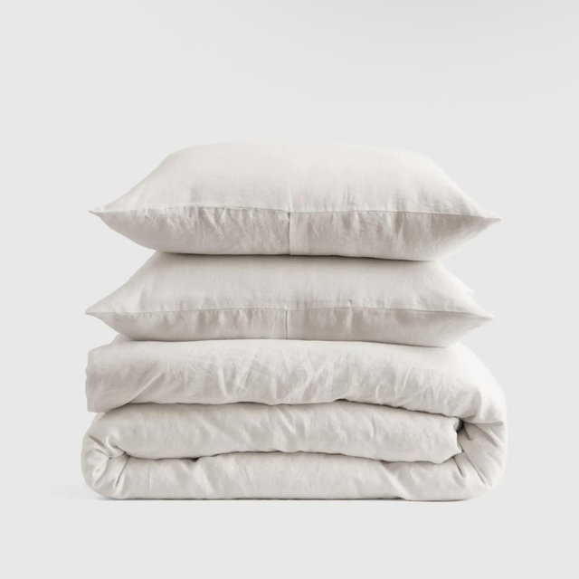 European Linen Duvet Cover - Full/Queen