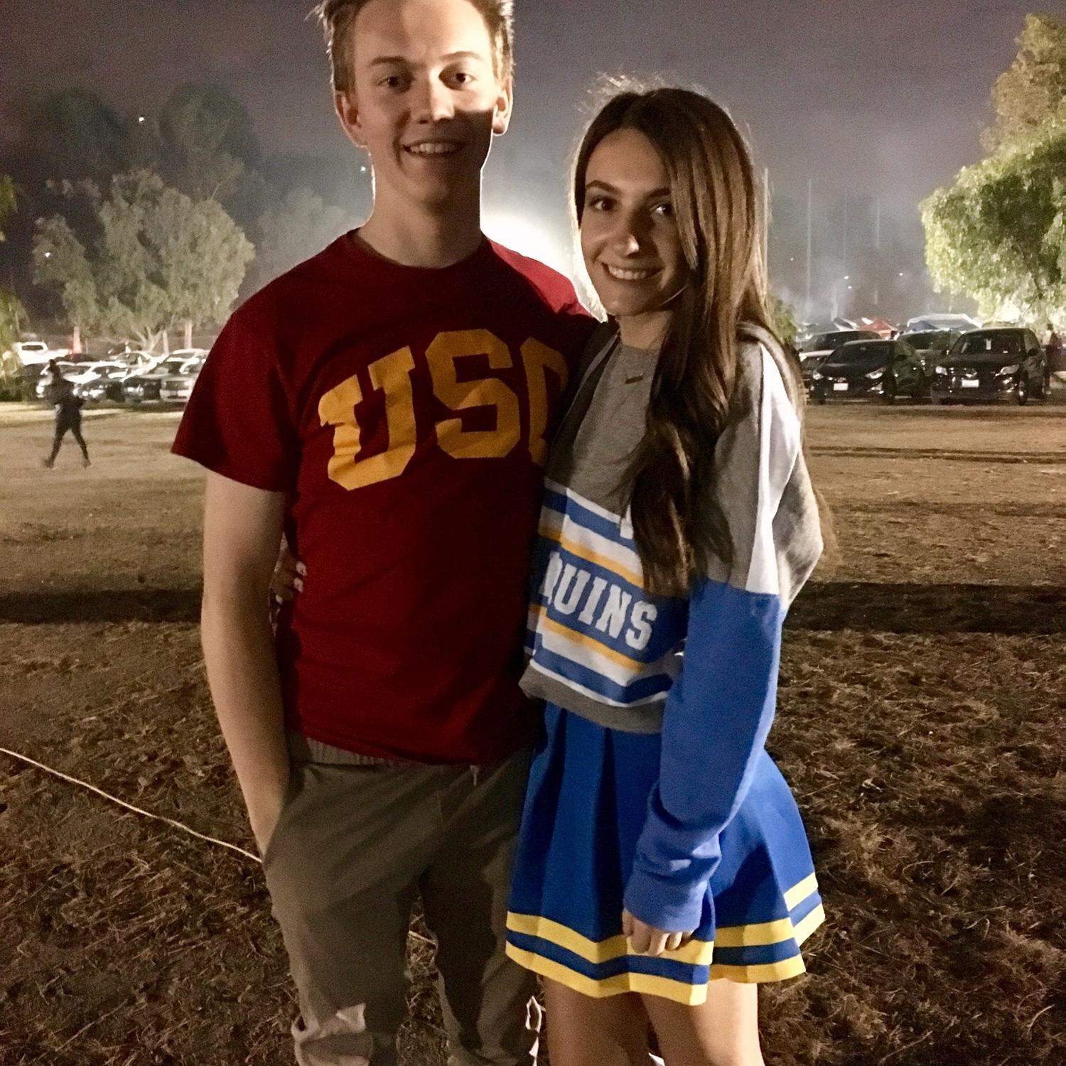 USC vs. UCLA Rival Football Game 2016