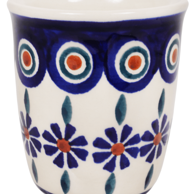 Wine Cup/Q-Tip Holder (Floral Peacock) | K100T-54KK