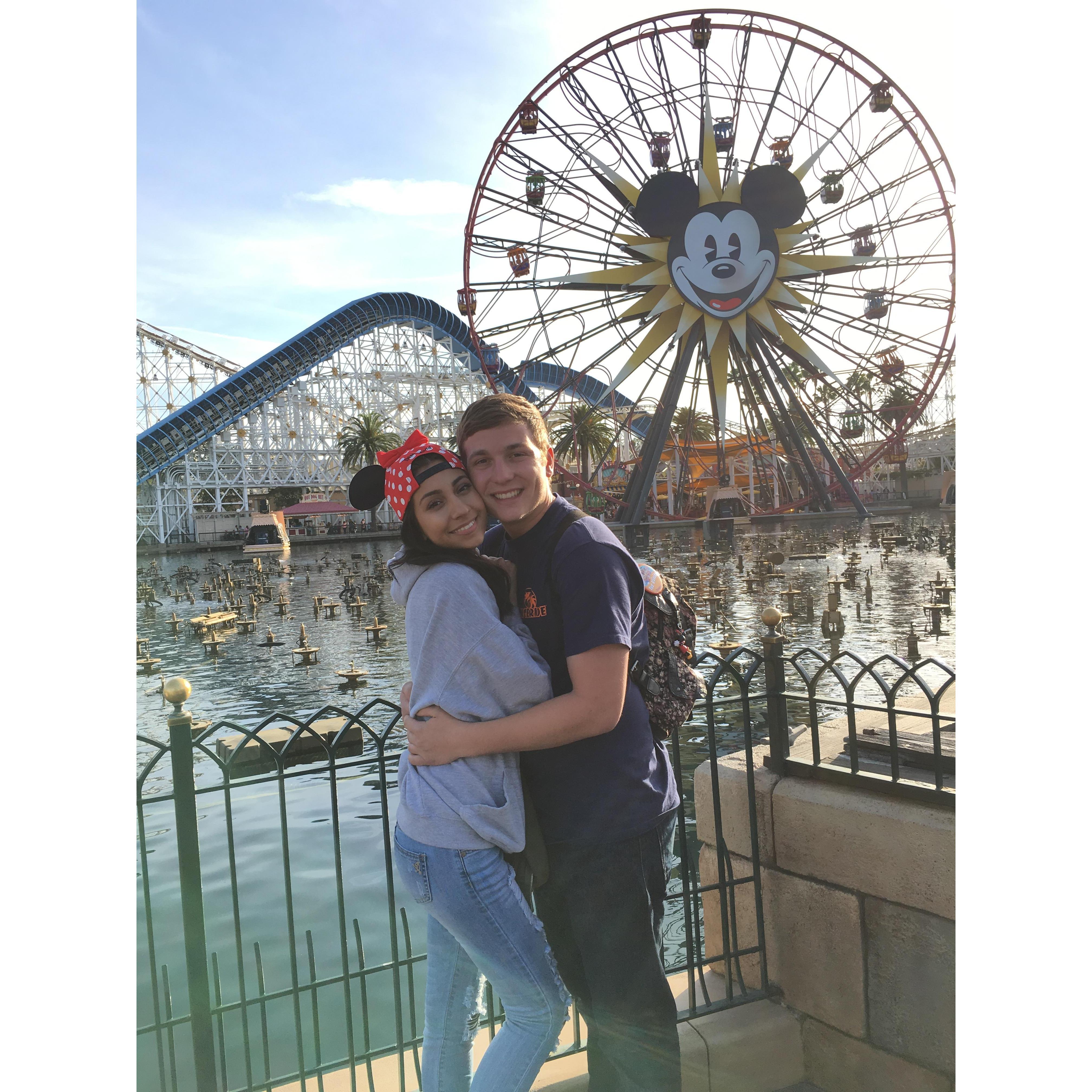 Our first trip to Disneyland!