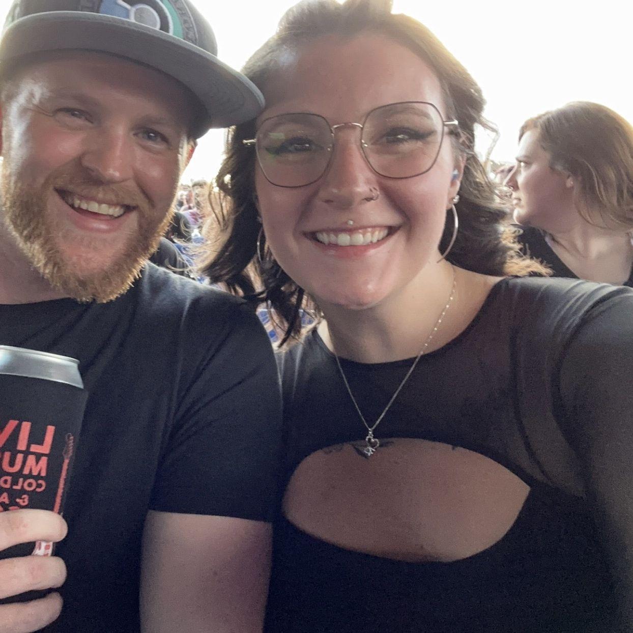 Our first concert together; Falling In Reverse will always hold a special place in our relationship!