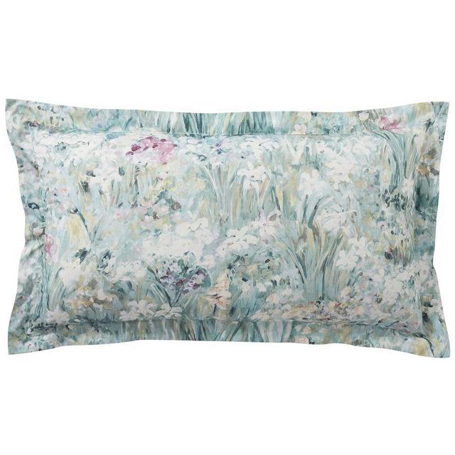 Giverny Fleur Organic Percale Shams, King, Set of 2