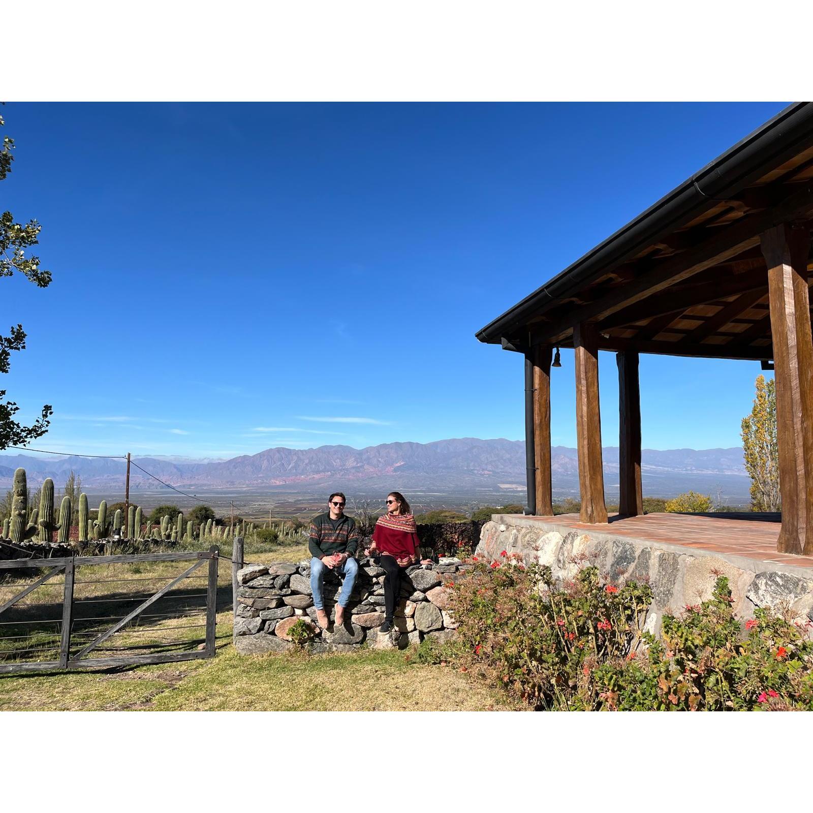 Yacochuya, Salta, Argentina.  Roadtrip por la ruta 40. Mayo 2023