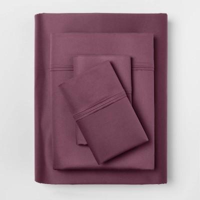 400 Thread Count Solid Performance Sheet Set - Threshold™