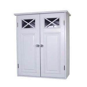 Elegant Home Fashions Dawson Wall Cabinet - White