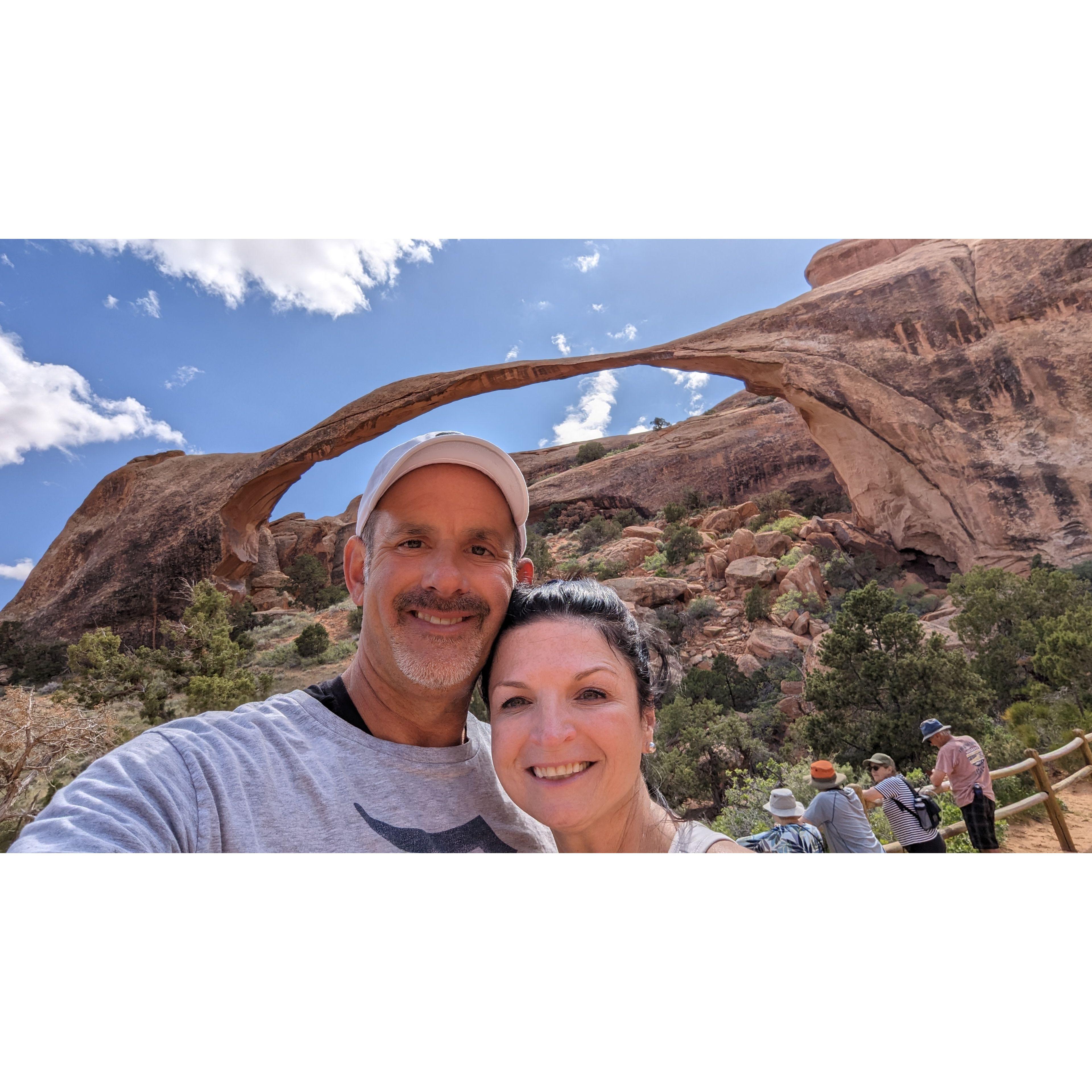 One of our first trips, Arches, absolutely stunning. Loved every moment there.