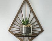 Sunburst Mini Decorative Wall Shelf