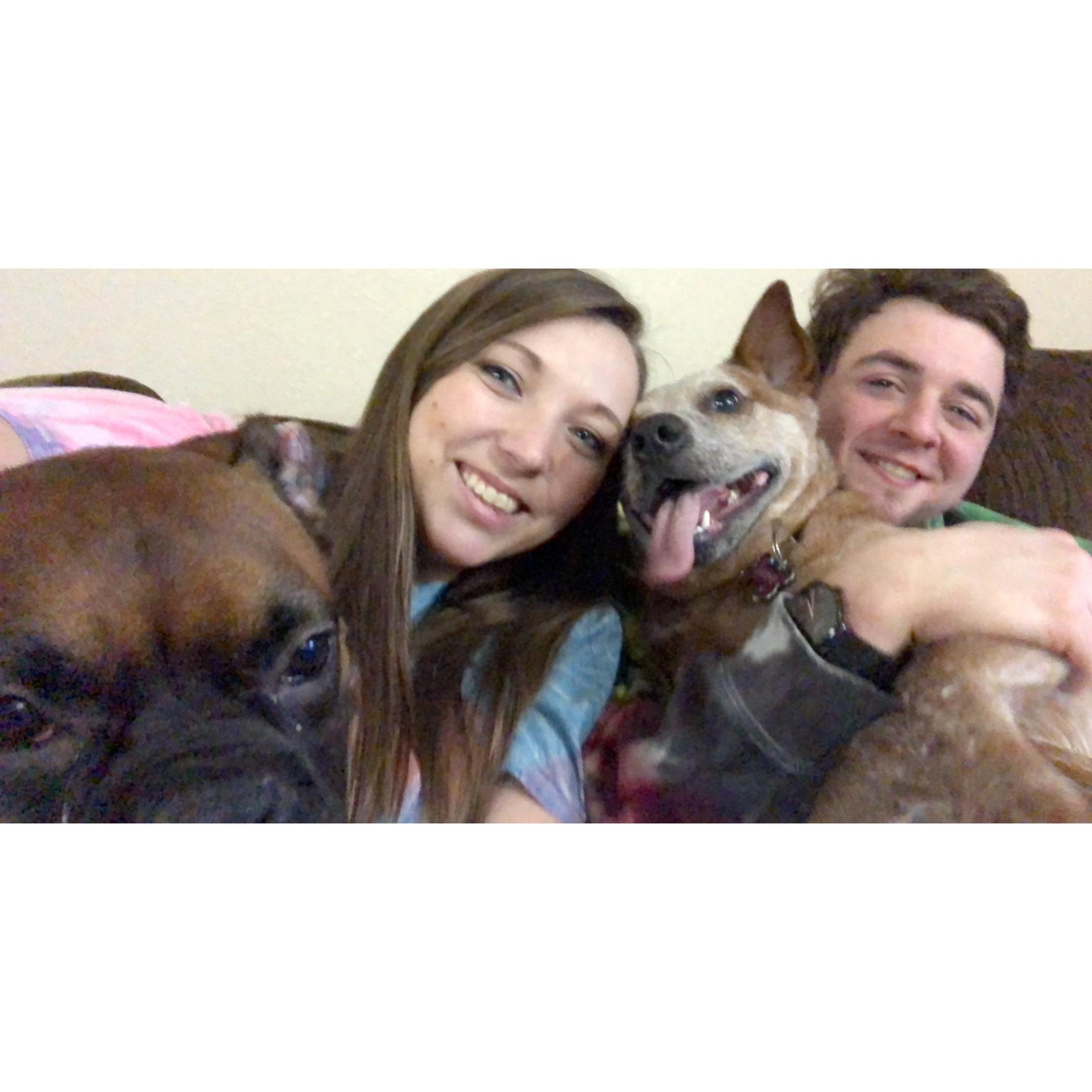 Our best try at a family photo!