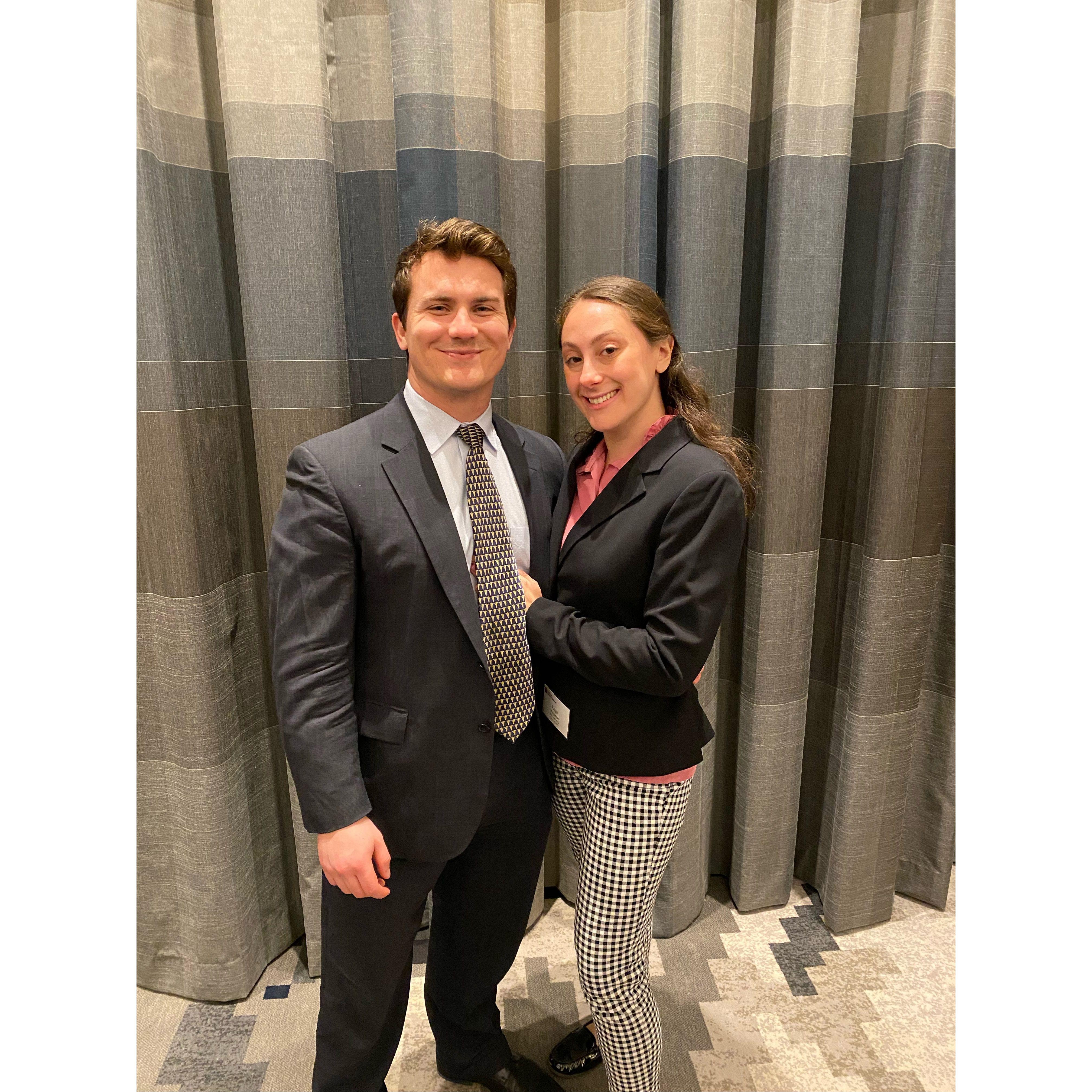 Medical school award ceremony