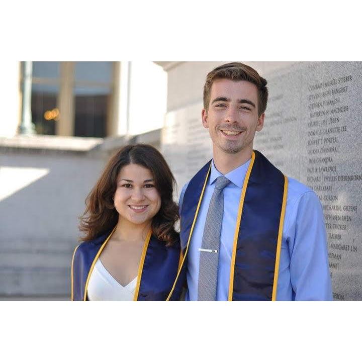 Graduating from UC Berkeley (May 2017)