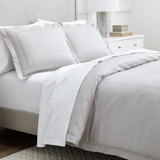 Eyelet 3-Piece Organic Duvet Set