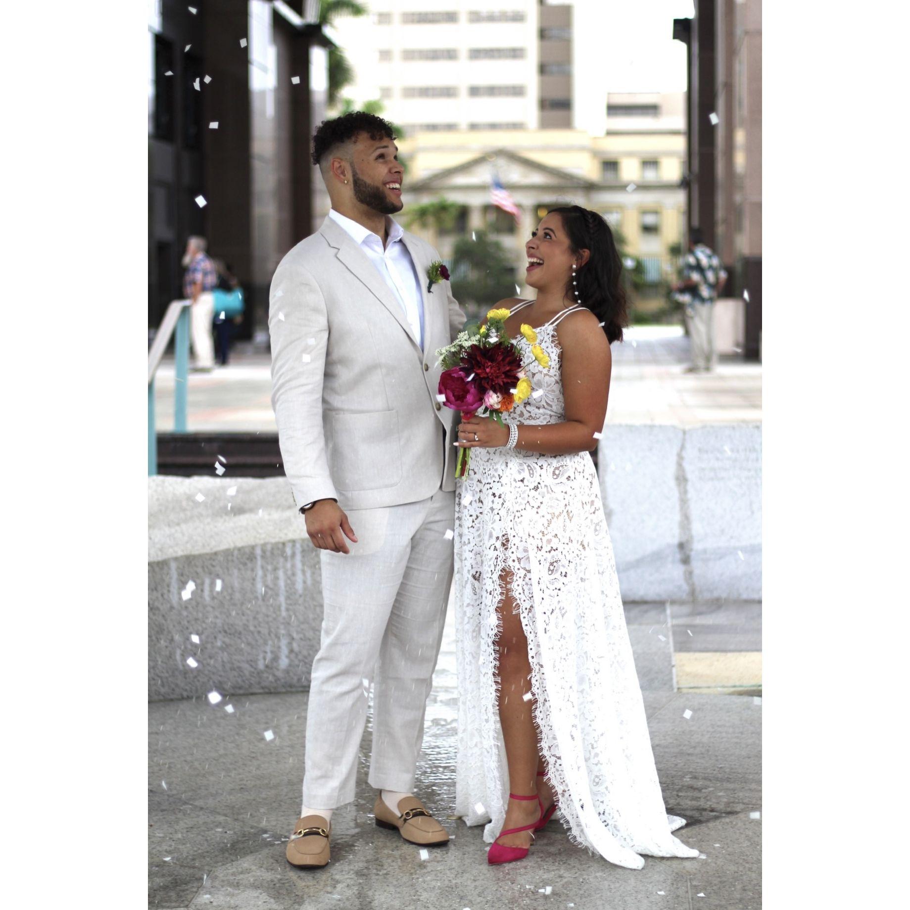 Our first "I do" in 2022